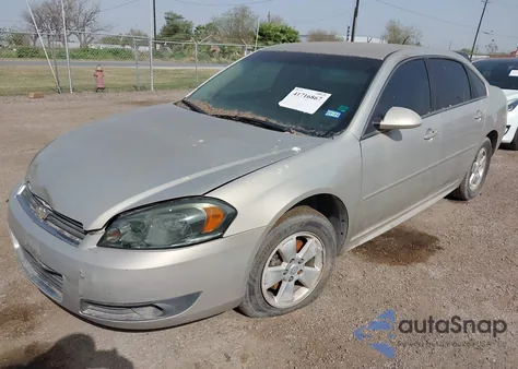 2011 Chevrolet Impala Lt из США, поврежденный, VIN 2G1WG5EK6B1124500